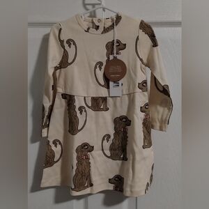 Mini Rodini Spaniel Dress 12-18 (80/86) NWT